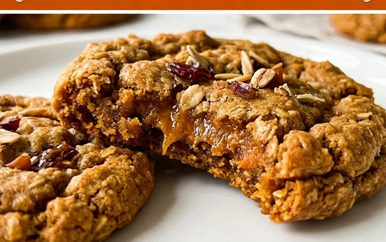 Sweet Potato Oatmeal Cookies