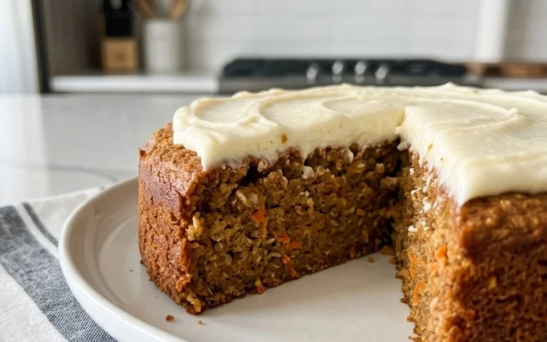 Easy Flourless Oatmeal Carrot Cake Recipe