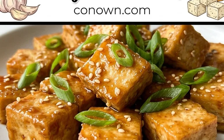Honey Garlic Tofu