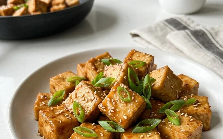 Honey Garlic Tofu